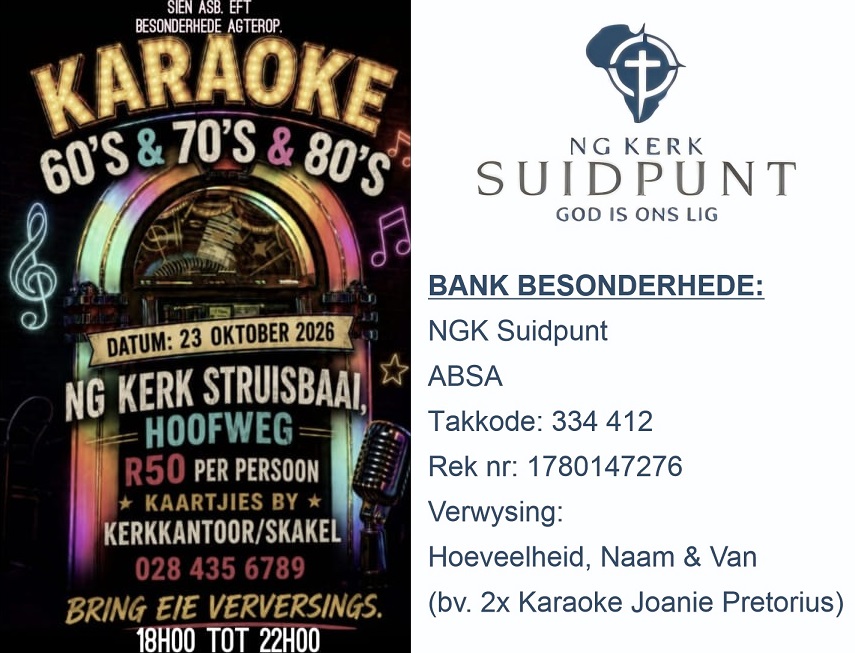 KaraokeEnBank_20261023 Kersdag Dienste